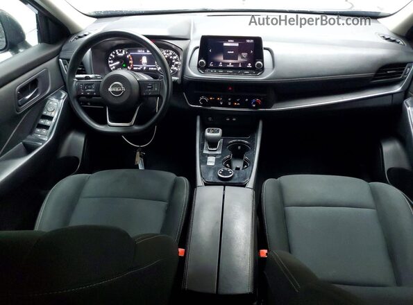 5N1BT3ABXRC693281 2024 NISSAN ROGUE Gray Առջևի վահանակի տեսք