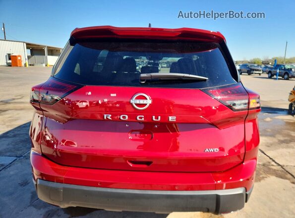 5N1BT3ABXSC791619 2025 NISSAN ROGUE Red უკანა ხედი