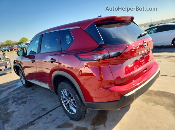 5N1BT3ABXSC791619 2025 NISSAN ROGUE Red უკანა მარცხენა