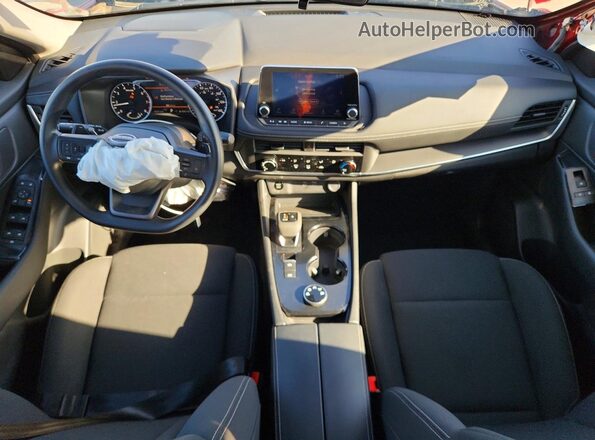 5N1BT3ABXSC791619 2025 NISSAN ROGUE Red წინა პანელის ხედი