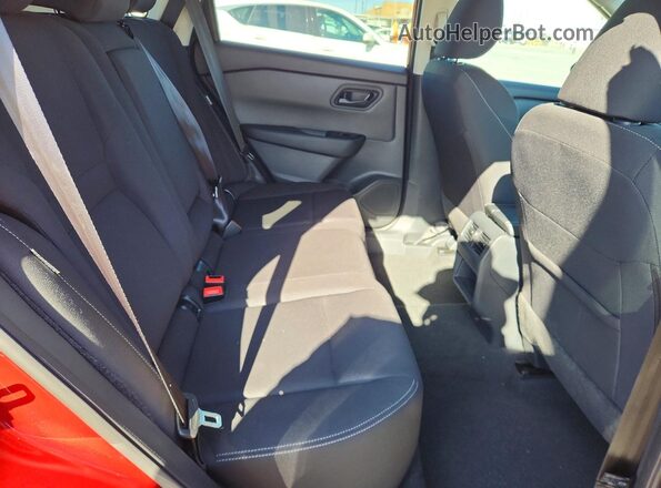 5N1BT3ABXSC791619 2025 NISSAN ROGUE Red უკანა სავარძლების ხედი