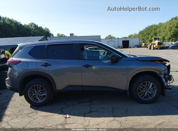 5N1BT3ABXSC867064 2025 NISSAN ROGUE Gray Widok wnętrza 360 stopni