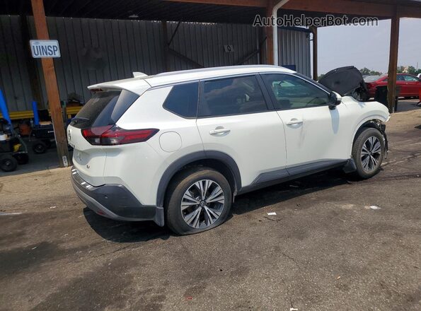 5N1BT3BA0NC701677 2022 NISSAN ROGUE Белый Задняя правая четверть