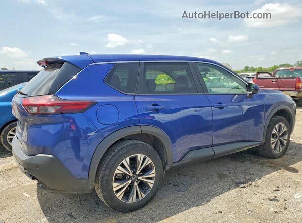 5N1BT3BA0PC786958 2023 NISSAN ROGUE Blue Trasero derecho