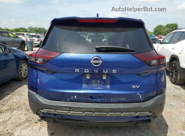 5N1BT3BA0PC786958 2023 NISSAN ROGUE Blue Vista trasera