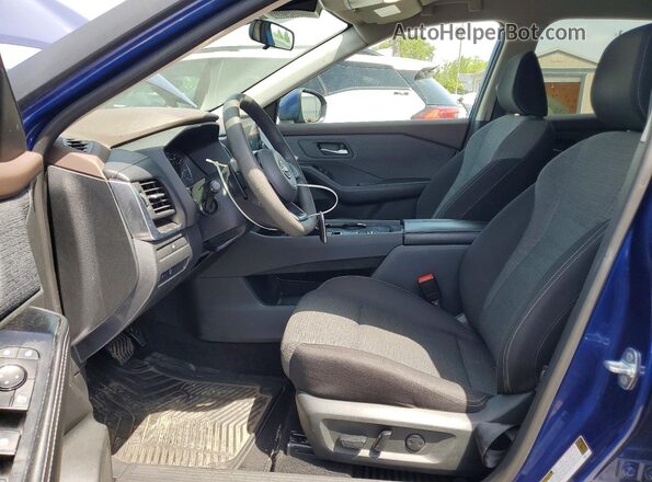 5N1BT3BA0PC786958 2023 NISSAN ROGUE Blue Vista interior delantera