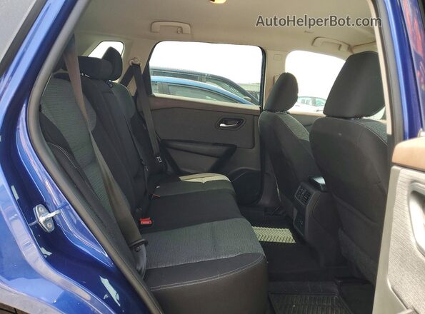 5N1BT3BA0PC786958 2023 NISSAN ROGUE Blue Vista interior trasera