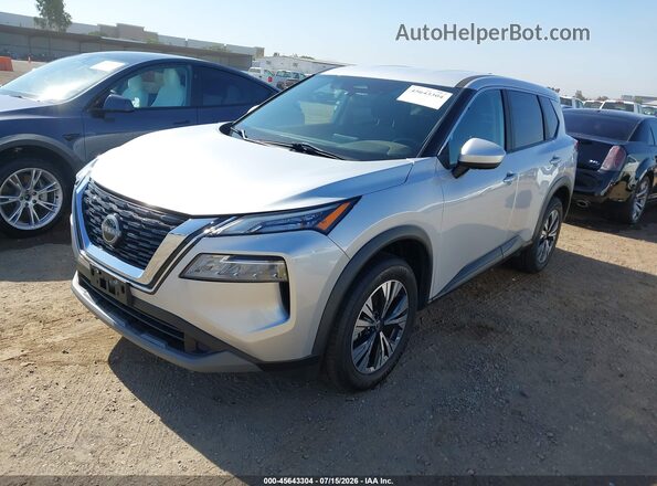 5N1BT3BA0PC787298 2023 NISSAN ROGUE Gray Vista tres cuartos delantera izquierda