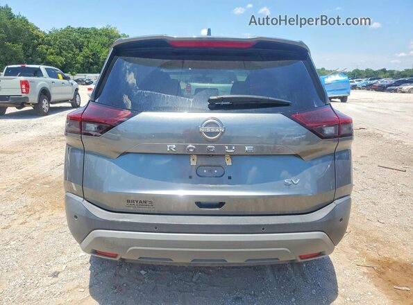 5N1BT3BA0PC796387 2023 NISSAN ROGUE Серебряный Вид сзади