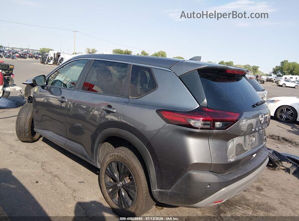 5N1BT3BA0PC800633 2023 NISSAN ROGUE Gray Trasero izquierdo
