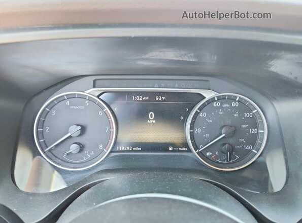5N1BT3BA0PC837665 2023 NISSAN ROGUE Синий Вид щитка приборов