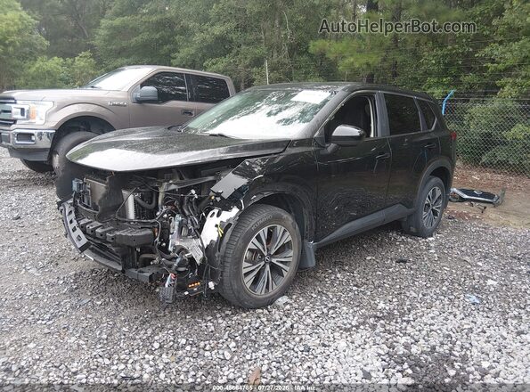 5N1BT3BA0PC915040 2023 NISSAN ROGUE Black წინა მარცხენა ხედი სამი მეოთხედიდან