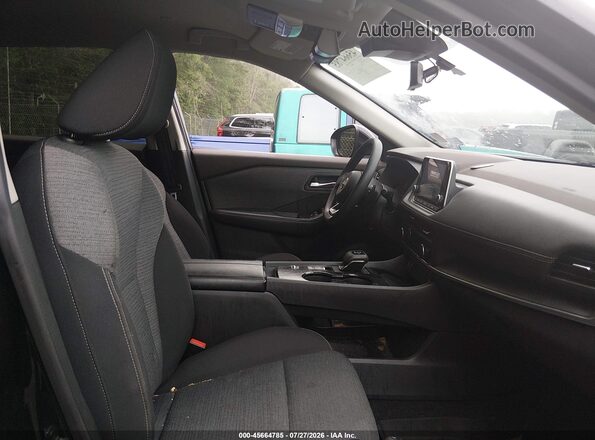 5N1BT3BA0PC915040 2023 NISSAN ROGUE Black წინა სალონის ხედი