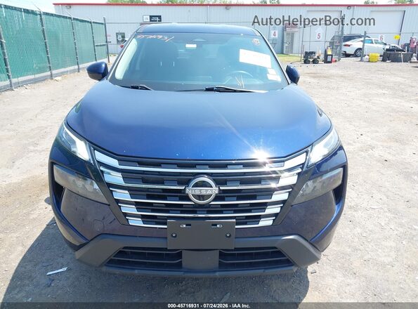5N1BT3BA0RC684935 2024 NISSAN ROGUE Dark Blue Widok zestawu wskaźników