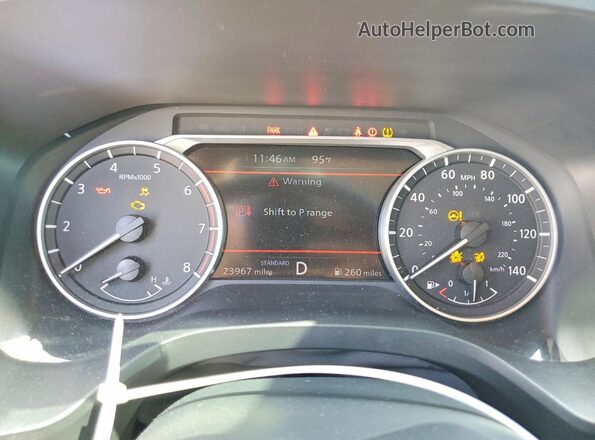5N1BT3BA0SC676906 2025 NISSAN ROGUE Tan Widok zestawu wskaźników