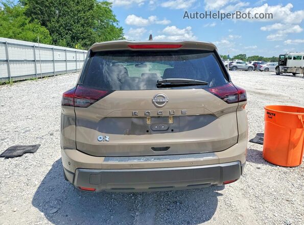 5N1BT3BA0SC676906 2025 NISSAN ROGUE Tan Widok z tyłu