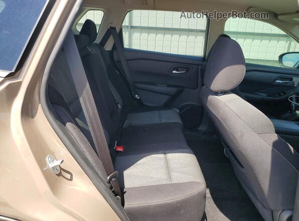 5N1BT3BA0SC676906 2025 NISSAN ROGUE Tan Widok wnętrza z tyłu