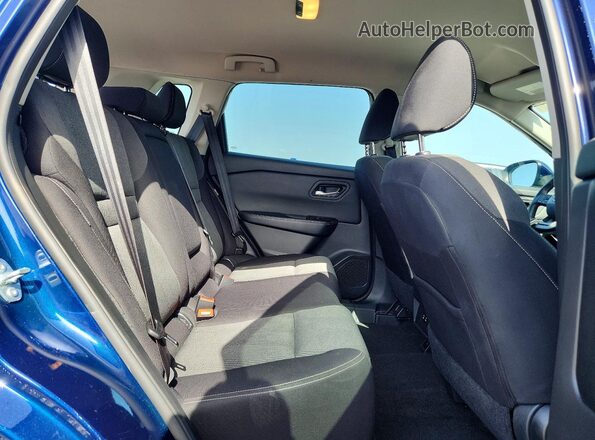 5N1BT3BA0SC774494 2025 NISSAN ROGUE Blue Rear interior view