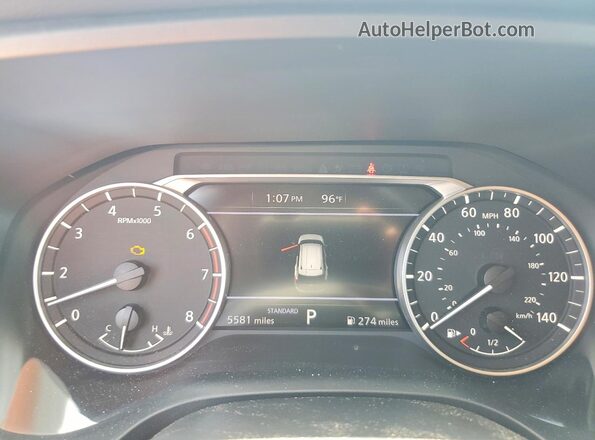 5N1BT3BA0SC872800 2025 NISSAN ROGUE Черный Вид щитка приборов