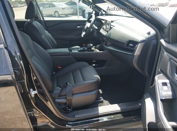5N1BT3BA0TC699135 2026 NISSAN ROGUE Black Widok wnętrza z przodu