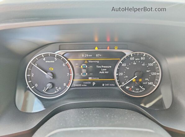 5N1BT3BA0TC720937 2026 NISSAN ROGUE White Vista del cuadro de instrumentos