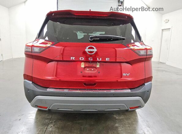 5N1BT3BA1PC673293 2023 NISSAN ROGUE Red Rear view