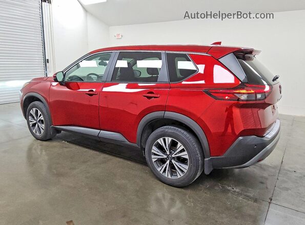 5N1BT3BA1PC673293 2023 NISSAN ROGUE Red Rear left