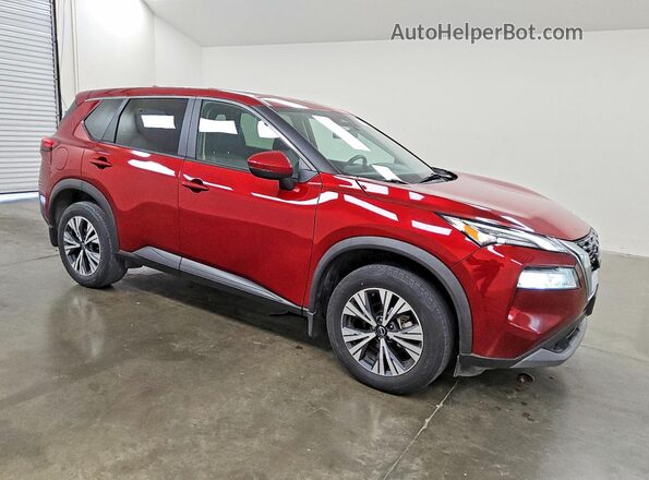 5N1BT3BA1PC673293 2023 NISSAN ROGUE Red Front right