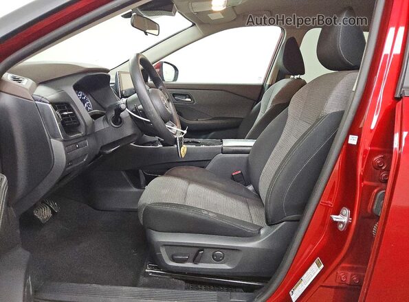5N1BT3BA1PC673293 2023 NISSAN ROGUE Red Front interior view