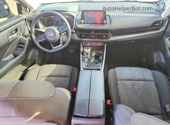 5N1BT3BA1RC692199 2024 NISSAN ROGUE White Вид панелі приладів
