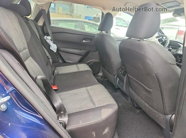 5N1BT3BA1SC835741 2025 NISSAN ROGUE Blue Вид задніх сидінь