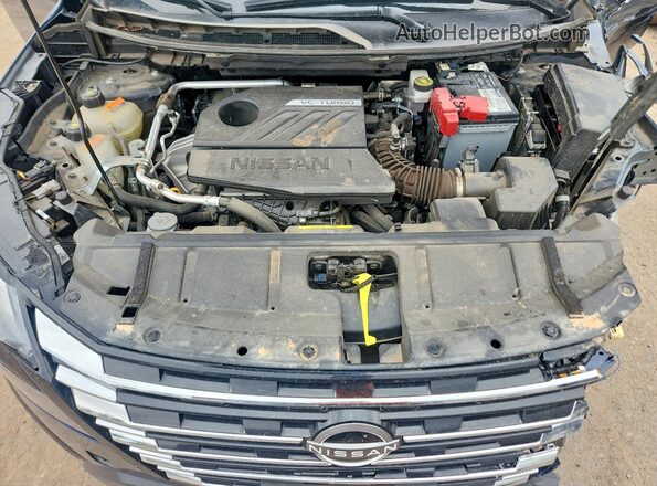 5N1BT3BA1SC835741 2025 NISSAN ROGUE Blue Вид задньої частини салону