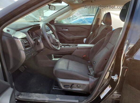 5N1BT3BA1SC836050 2025 NISSAN ROGUE Черный Вид салона спереди