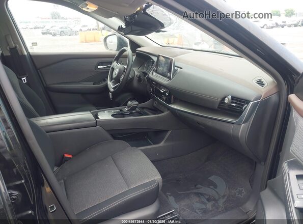 5N1BT3BA2NC683022 2022 NISSAN ROGUE Black Front interior view