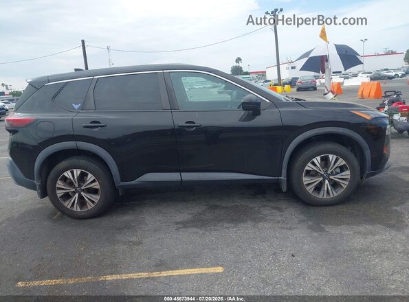 5N1BT3BA2NC683022 2022 NISSAN ROGUE Black Rear interior view