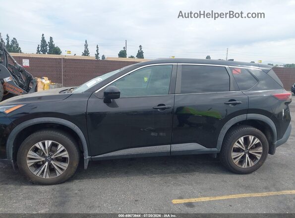 5N1BT3BA2NC683022 2022 NISSAN ROGUE Black 360 interior view