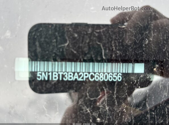 5N1BT3BA2PC680656 2023 NISSAN ROGUE Темно-бордовый Вид подкапотного пространства