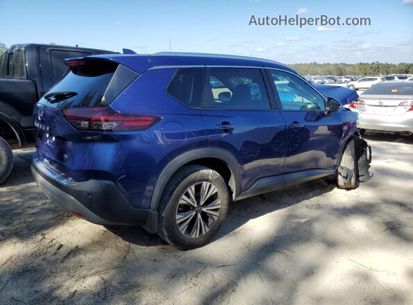 5N1BT3BA2PC687574 2023 NISSAN ROGUE Blue Rear right