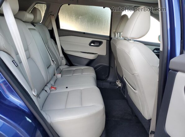 5N1BT3BA2PC687574 2023 NISSAN ROGUE Blue Rear interior view