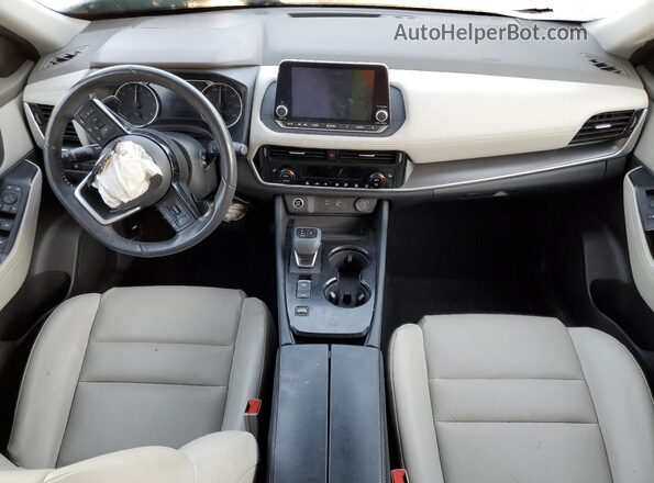 5N1BT3BA2PC687574 2023 NISSAN ROGUE Blue Dashboard view