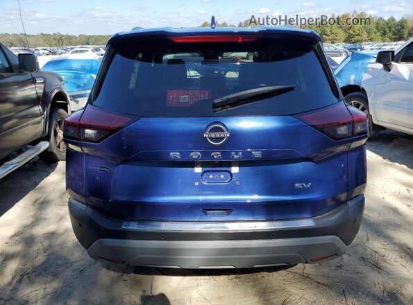 5N1BT3BA2PC687574 2023 NISSAN ROGUE Blue Rear view
