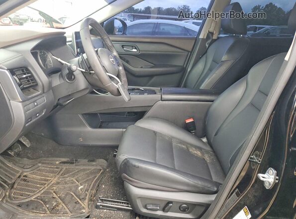 5N1BT3BA2PC745876 2023 NISSAN ROGUE Black Front interior view
