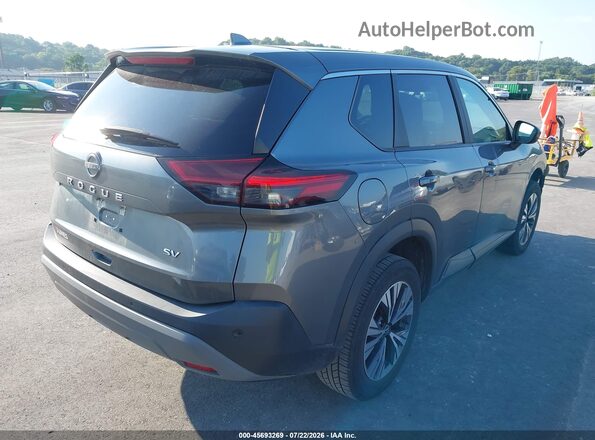 5N1BT3BA2PC844861 2023 NISSAN ROGUE Gray Задня права чверть