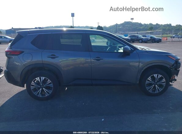 5N1BT3BA2PC844861 2023 NISSAN ROGUE Gray Вид задньої частини салону