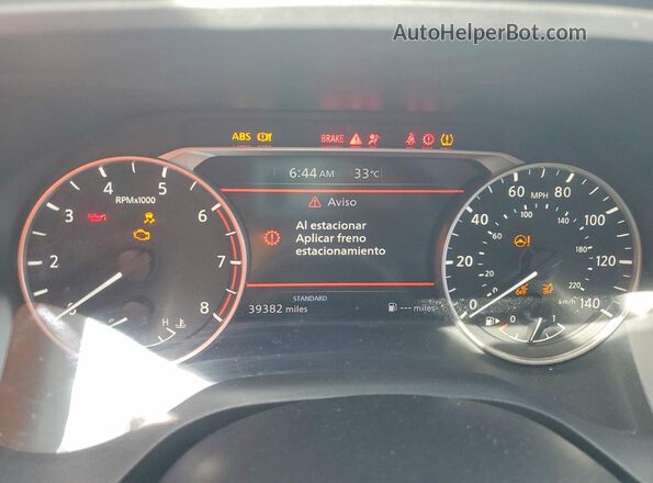 5N1BT3BA2PC889508 2023 NISSAN ROGUE Silver ხელსაწყოთა პანელის ხედი