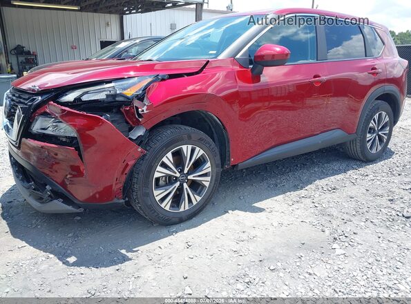 5N1BT3BA2PC925374 2023 NISSAN ROGUE Red Front left