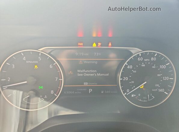 5N1BT3BA2SC778045 2025 NISSAN ROGUE Белый Вид щитка приборов