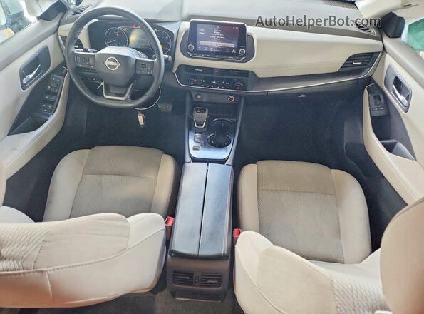 5N1BT3BA2SC778045 2025 NISSAN ROGUE Белый Вид панели приборов