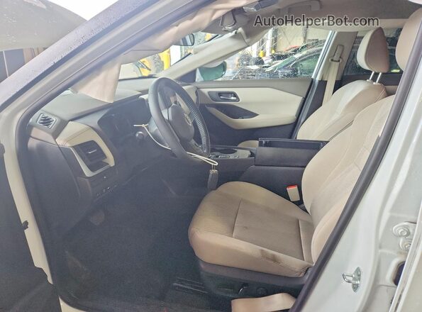 5N1BT3BA2SC778045 2025 NISSAN ROGUE Белый Вид салона спереди