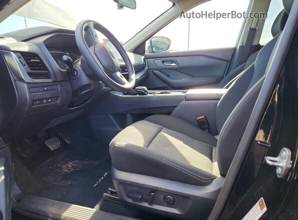 5N1BT3BA2SC784721 2025 NISSAN ROGUE Черный Вид салона спереди
